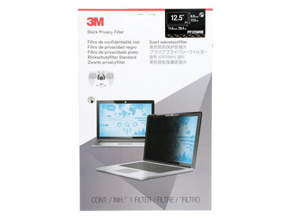 3M Edge-To-Edge Privacy Filter Black