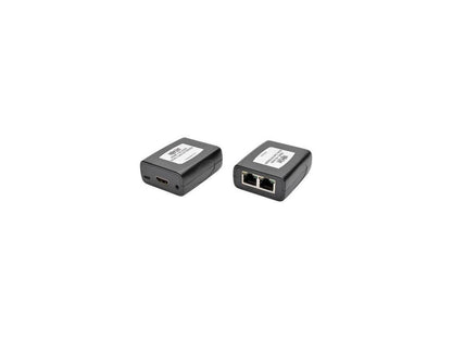 Tripp Lite B125-101-60-IRU HDMI over Dual Cat5/Cat6 Extender Kit, In-Line Transmitter/Receiver for Video/Audio, 1920 x 1080 (1080p) @ 60 Hz, IR (B125-101-60-IRU)