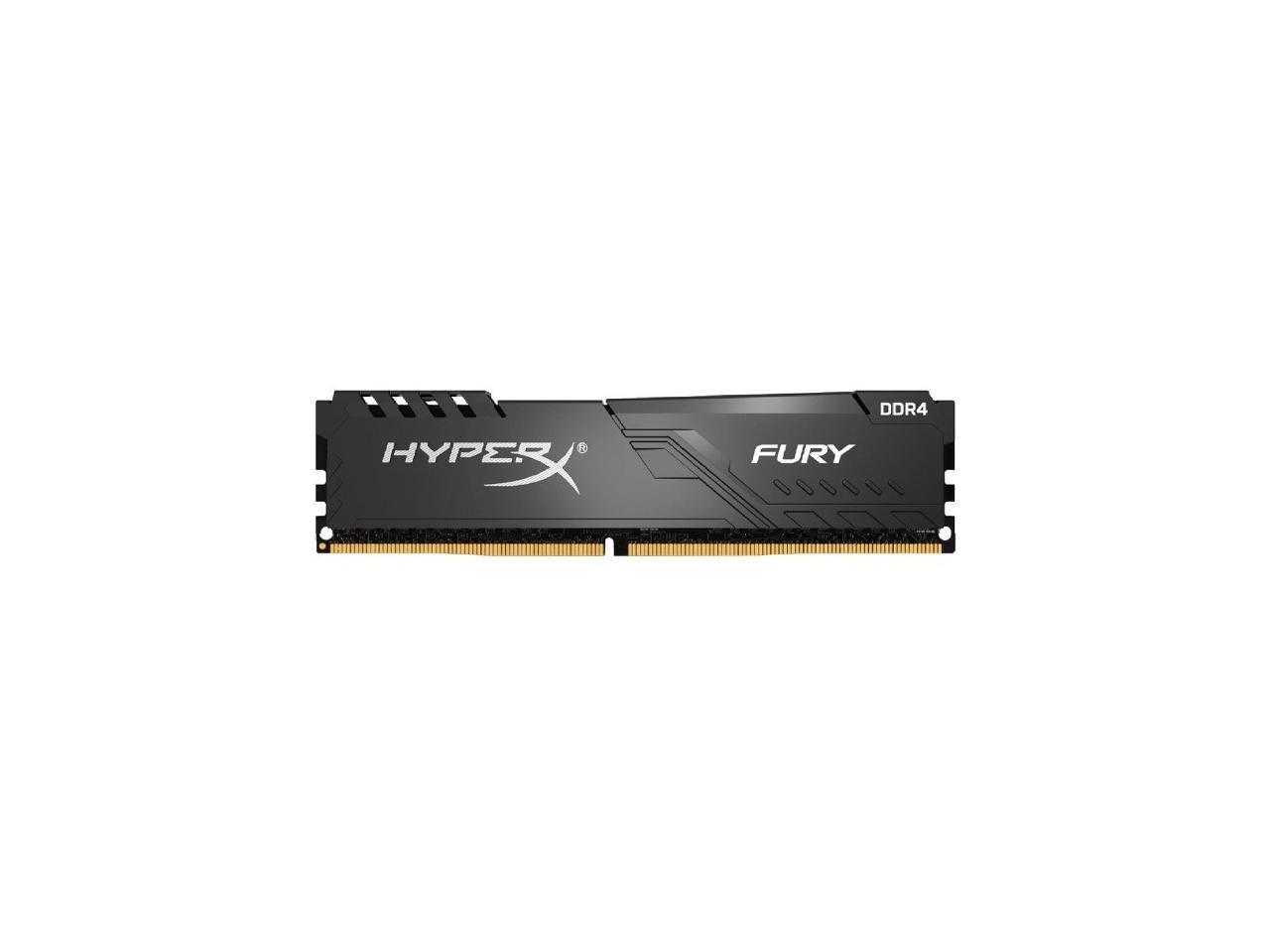 HyperX FURY - DDR4 - 32 GB - DIMM 288-pin - 3000 MHz / PC4-24000 - CL16 - 1.35 V - unbuffered - non-ECC - black