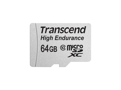64GB Transcend High Endurance MicroSDXC Card CL10 w/SD Adapter