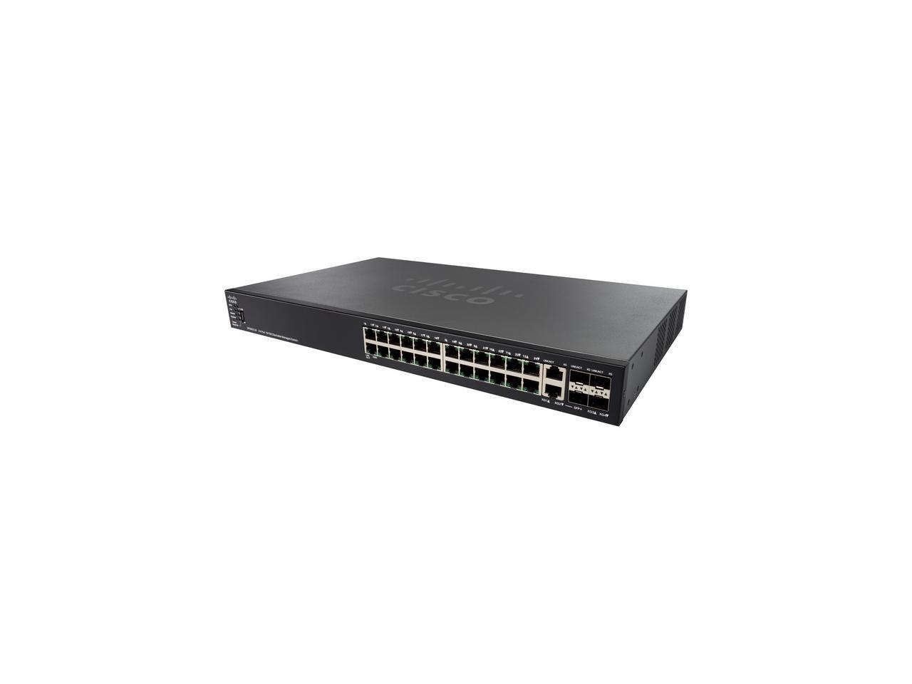 CISCO SYSTEMS SF550X-24MP-K9-NA SF550X 24MP 24 Port Stack EOL