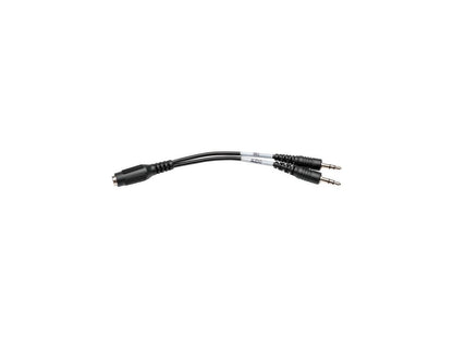Tripp Lite P318-06N-FMM 6" Audio Headset Splitter Adapter 4 Position 2x 3 Position 3.5mm Female to Male