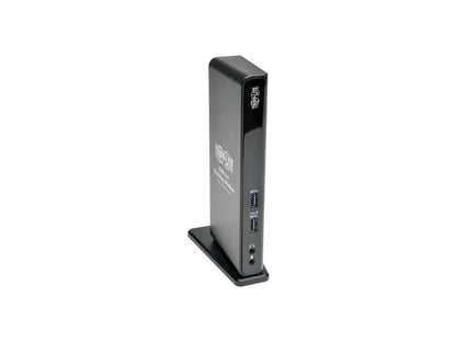 Tripp Lite USB 3.0 SuperSpeed Laptop Dual Head Docking Station - HDMI and DVI Video, Audio, USB Hub Ports and Ethernet (U342-DHG-402)