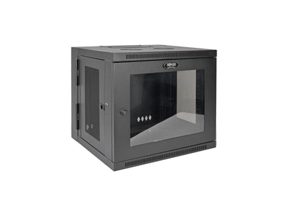 Tripp Lite 10U Wall-Mount Rack Enclosure Server Cabinet, Hinged Back, Clear Acrylic Window (SRW10USG)