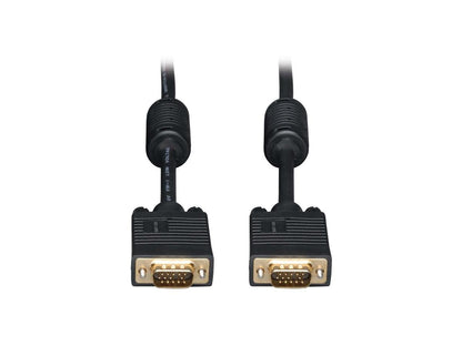 Tripp Lite P502-010 10 ft. SVGA Monitor Gold Cable w/RGB Coax HD15M/M