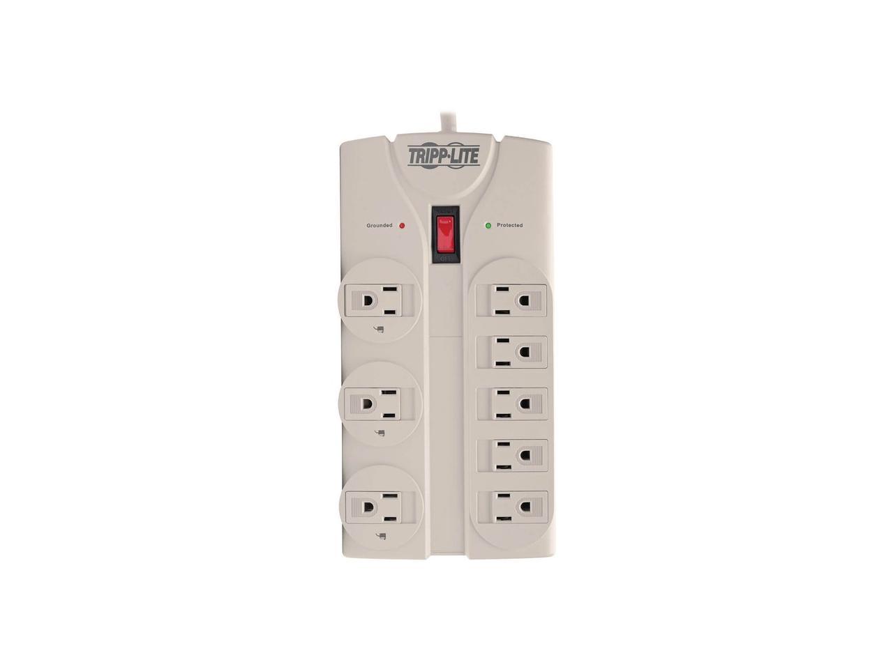 Tripp Lite TLP808 8 Outlets 1440 Joules 8' Cord Protect It! Surge Suppressor