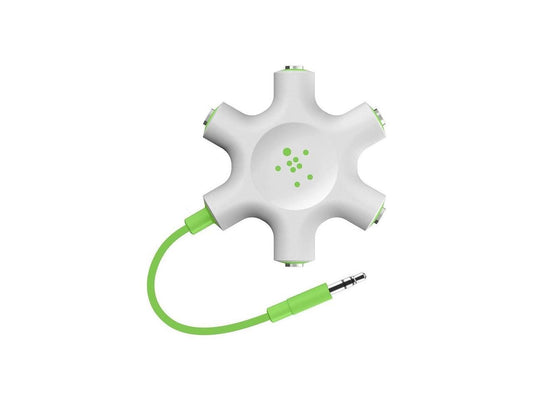 ROCKSTAR MULTI 5 WAY SPLITTER WHITE