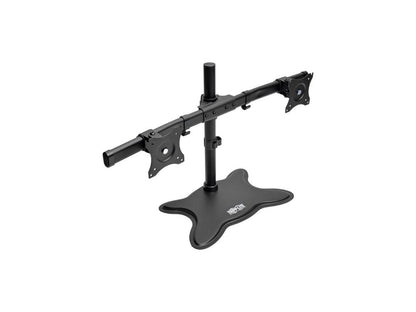 TRIPP LITE DDR1327SDD Black 13" - 27" Dual-Monitor Desktop Mount Stand for Flat-Screen Displays