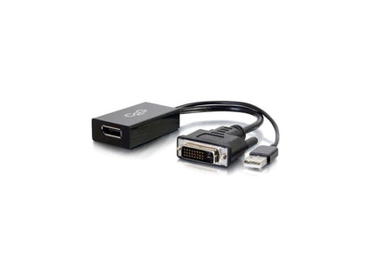C2G 41379 DVI to DisplayPort Adapter Converter, Black
