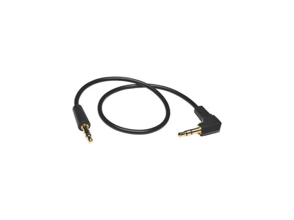 Tripp Lite P312-006-RA 3.5mm Mini Stereo Audio Cable with one Right Angle plug (M/M)