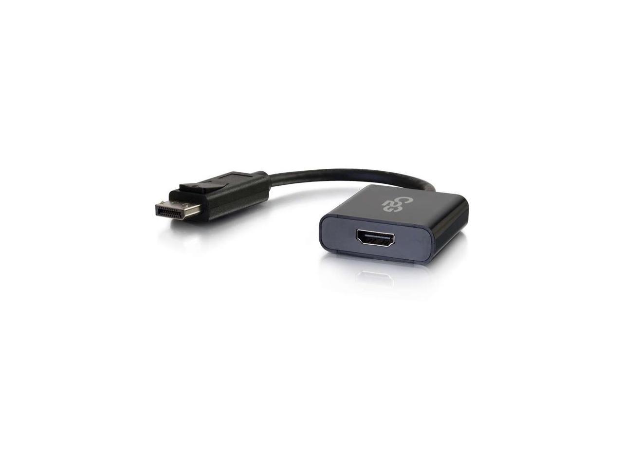 C2G 54306 4K UHD DisplayPort to HDMI Active Adapter Converter, Black