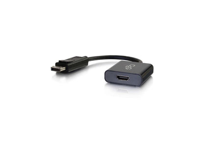C2G 54306 4K UHD DisplayPort to HDMI Active Adapter Converter, Black