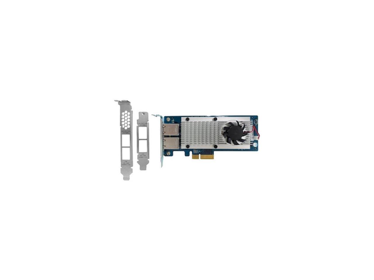 QNAP Network LAN-10G2T-X550 Dual-port 10Gbase-T Network Expansion Card Retai