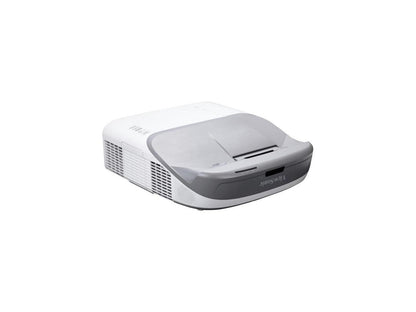 ViewSonic PS750HD 1920 x 1080 3000 lumens DLP 1080p HDMI Interactive Ultra Short Throw Projector with Wall Mount 10,000:1 RJ45