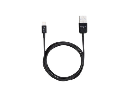 Targus Sync & Charge Lightning Cable for Compatible Apple Devices (Black) - 1 Meter - ACC961BT