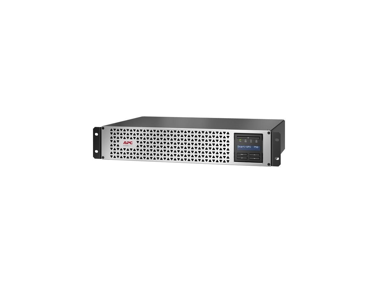 APC SMTL750RM2UC 750VA/600W 120V 6 x NEMA 5-15R 680J Sine Wave Short Depth UPS