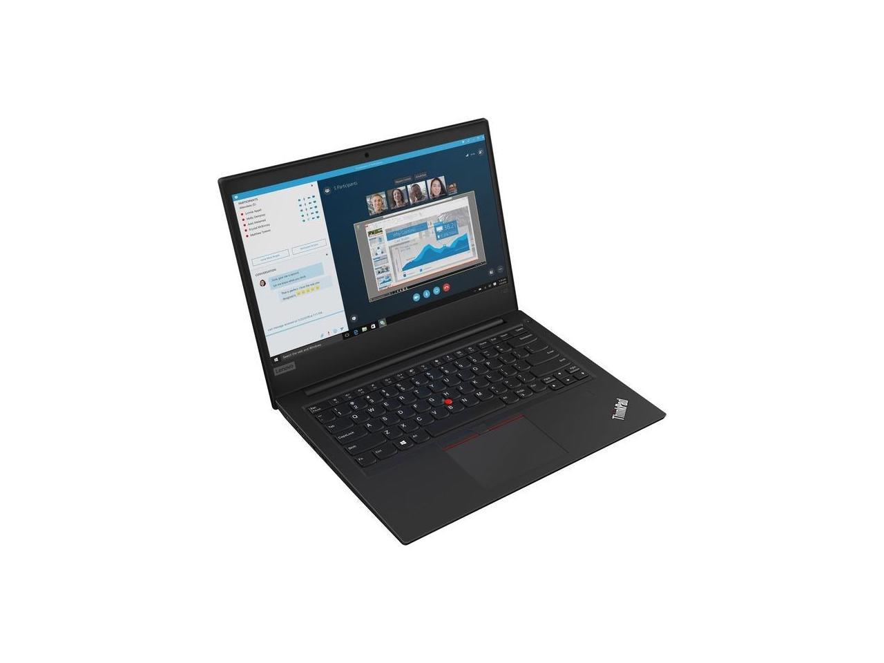 Lenovo Laptop ThinkPad E495 20NE0002US AMD Ryzen 5 3000 Series 3500U (2.10 GHz) 8 GB Memory 256 GB SSD AMD Radeon Vega 8 14.0" Windows 10 Pro 64-bit