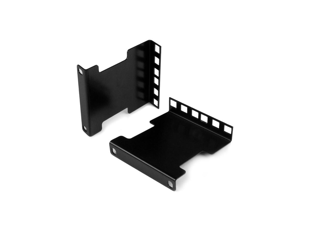 StarTech RDA2U Server Rack Depth Extender - 2U - 4 in / 10 cm - TAA Compliant - Recessed Rack Adapter - Rack Mount Adapter Kit - Network Rack Extender