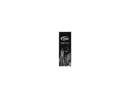 32GB Team C12F Bookmark USB2.0 Flash Drive (Big Ben) Black