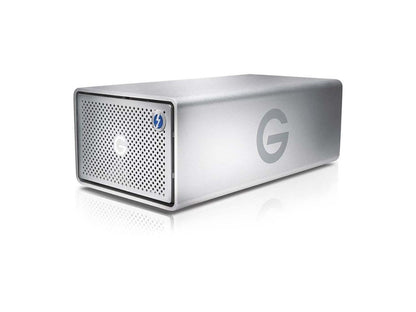Thermal Grizzly G-RAID 20TB 2 x Thunderbolt 2, 1 x USB 3.0 Removable Dual-Drive Storage System 0G05012 Silver