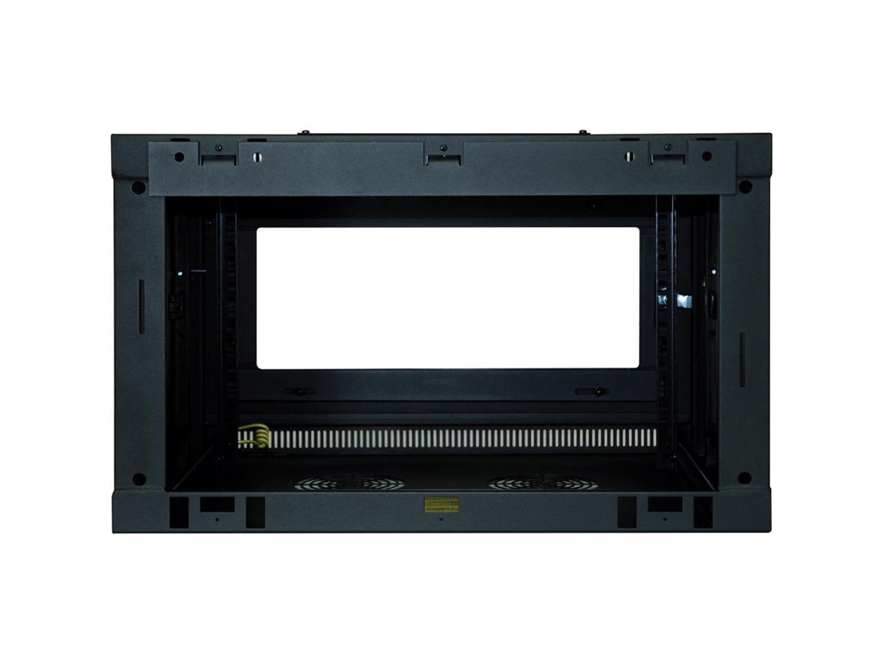 Tripp Lite 6U Wall-Mount Rack Enclosure Cabinet with Clear Acrylic Window, Switch-Depth (SRW6UG)
