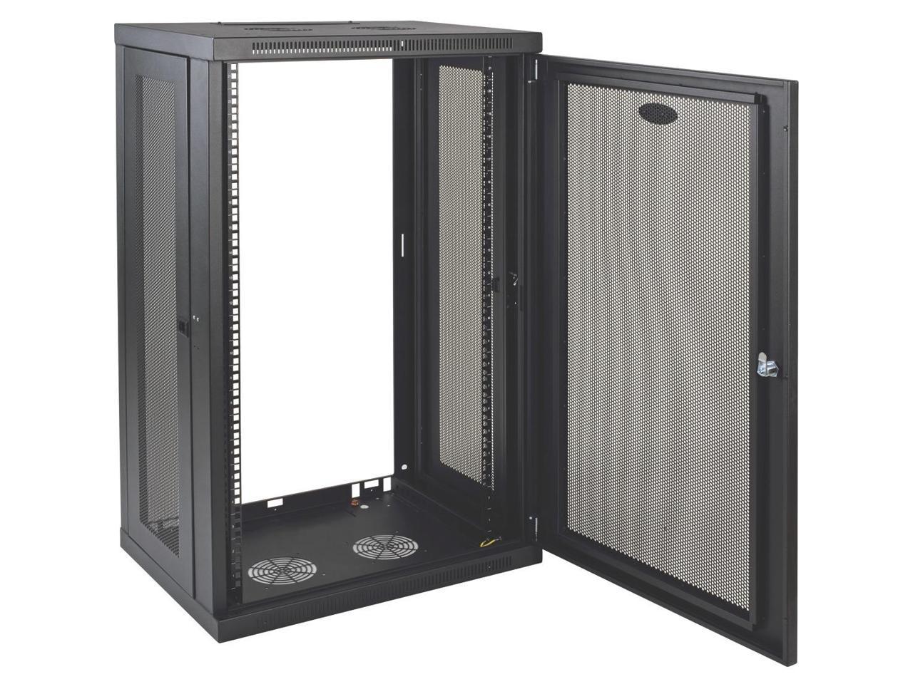Tripp Lite 21U Low-Profile Switch-Depth Wall-Mount Rack Enclosure Server Cabinet (SRW21U)