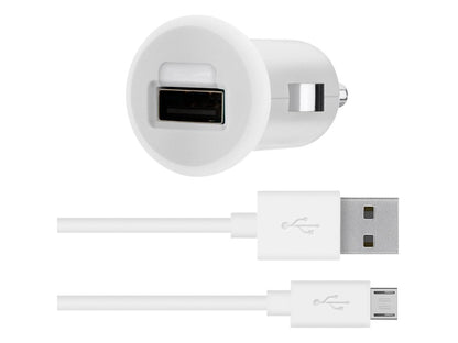 BELKIN F8M700bt04-WHT White Micro Car Charger