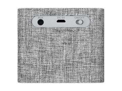Creative NUNO micro Speaker System - Wireless Speaker(s) - Portable - Battery Rechargeable - Heather Gray