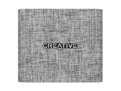 Creative NUNO micro Speaker System - Wireless Speaker(s) - Portable - Battery Rechargeable - Heather Gray