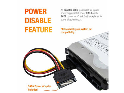 WD Ultrastar DC HC510 0F27452 10TB 7200 RPM 256MB Cache SATA 6.0Gb/s 3.5" Hard Drives Bare Drive