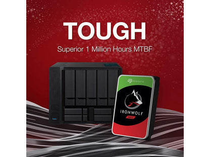 Seagate IronWolf 10TB NAS Hard Drive 7200 RPM 256MB Cache SATA 6.0Gb/s CMR 3.5" Internal HDD for RAID Network Attached Storage ST10000VN0008 - OEM