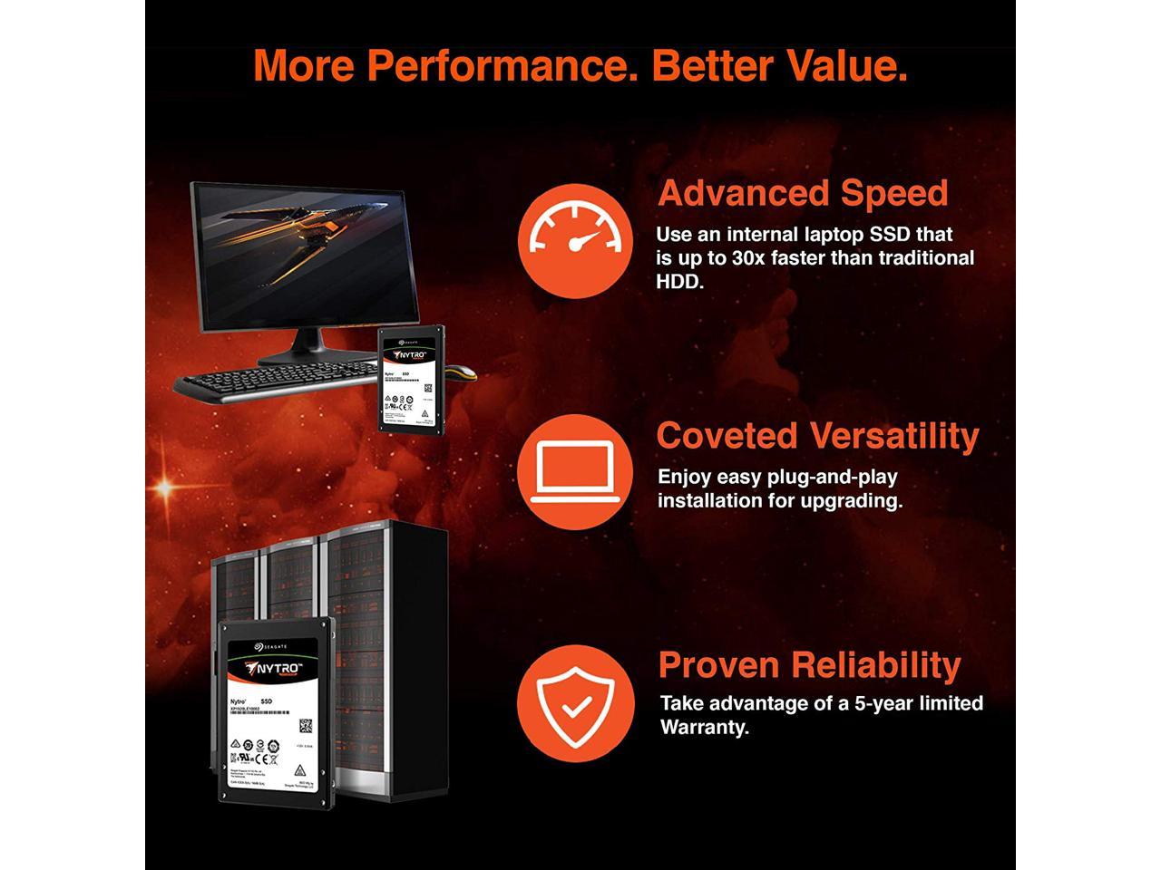 Seagate Nytro 1351 XA960LE10063 2.5" 960GB SATA III 3D TLC Solid State Disk - Enterprise
