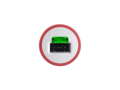 BELKIN F8J002ttRED Red Car Charger (10 Watt/2.1 Amp)
