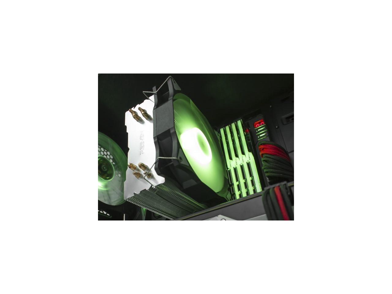 Reeven E12 RGB 120mm CPU Cooler with Direct Contact Heatpipe