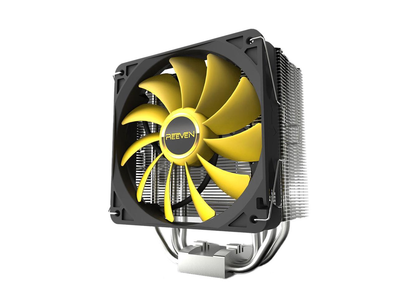 Reeven Hans 120mm 4 Heatpipes Performance CPU cooler