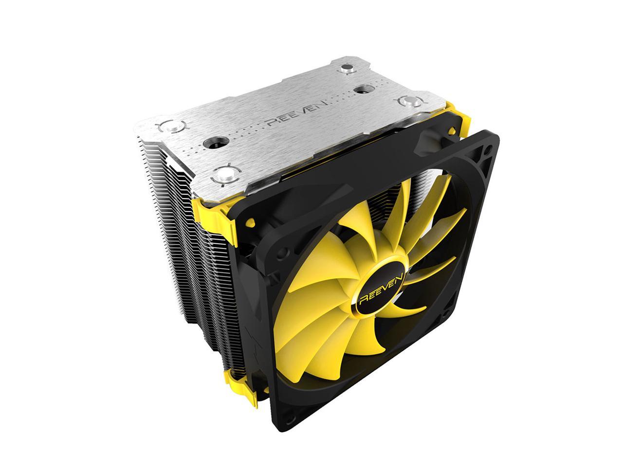 Reeven Justice High Performance 6 Heatpipes Copper Base 120mm CPU cooler