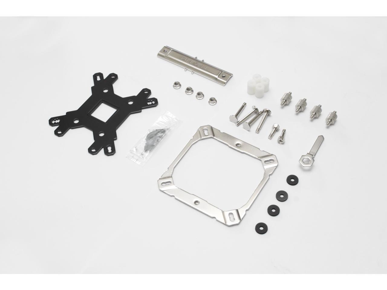 Reeven Okeanos Premium 140mm Dual Fans/Heatsinks CPU Cooler, 6 Heatpipes Copper Base