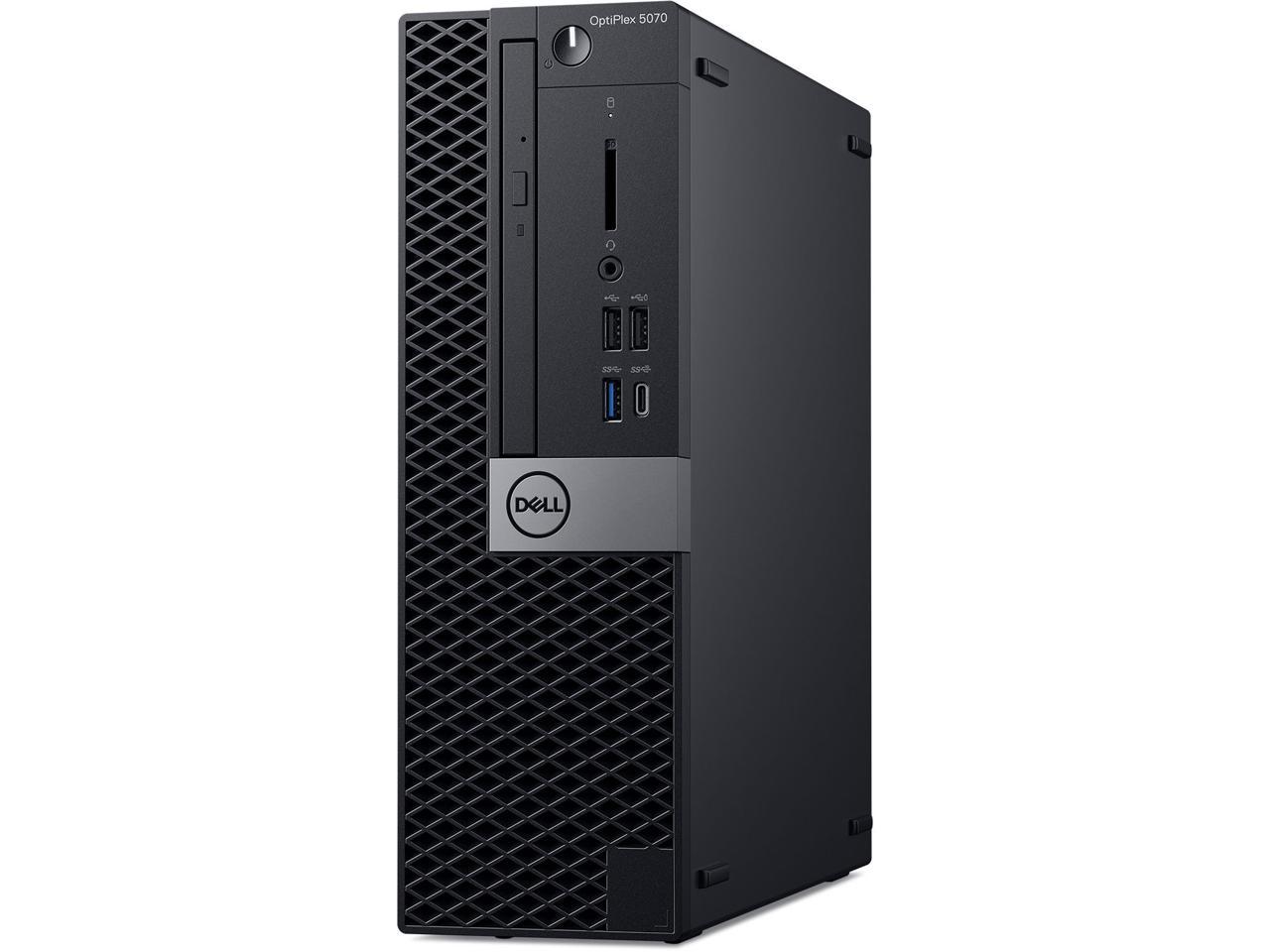 Dell OptiPlex 5070 Desktop, Intel Core i7-9700 Upto 4.7GHz, 16GB RAM, 1TB NVMe SSD + 1TB HDD, DVDRW, DisplayPort, Wi-Fi, Windows 10 Pro