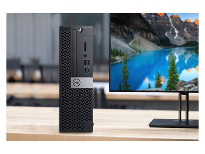 Dell OptiPlex 5070 Desktop, Intel Core i7-9700 Upto 4.7GHz, 16GB RAM, 2TB NVMe SSD, DVDRW, DisplayPort, Wi-Fi, Windows 10 Pro