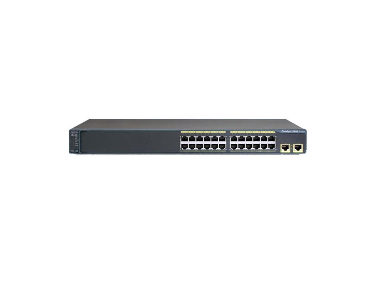 Cisco WS-C3560V2-24TS-S Catalyst 3560V2 24 10/100 + 2