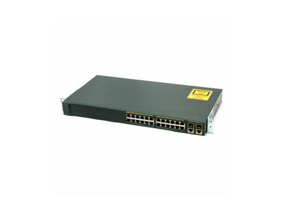 Cisco Systems Catalyst WS-C2960-24TC-L 1U 24-Port Ethernet Switch w/ Rack Ears