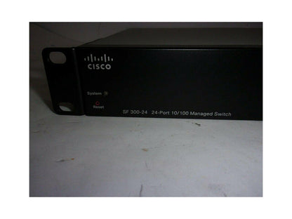 Cisco SF300-24 SRW224G4-K9 V01 Network Switch 24-Port 10/100