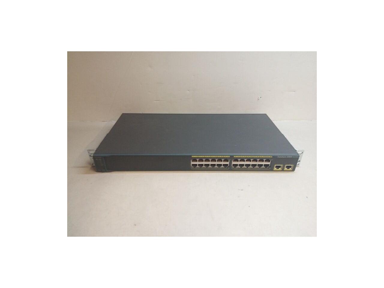Cisco Catalyst 2960 24-Port 10/100 Network Switch WS-C2960-24TT-L