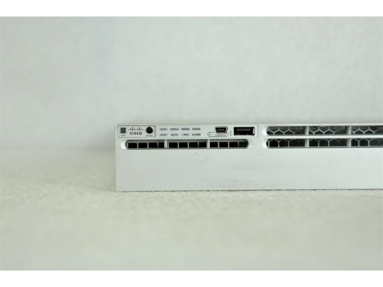 WS-C3850-12S-E CISCO CATALYST 3850 12-PORT GE SFP ETHERNET SWITCH W/1xPSU