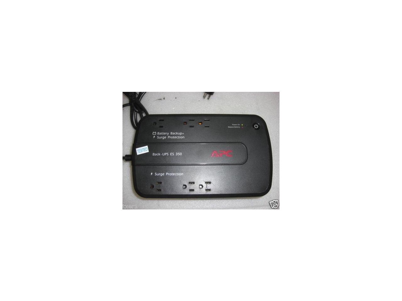APC BE350G Back-UPS ES 350 Battery Backup Surge Protect- NO BATTERY