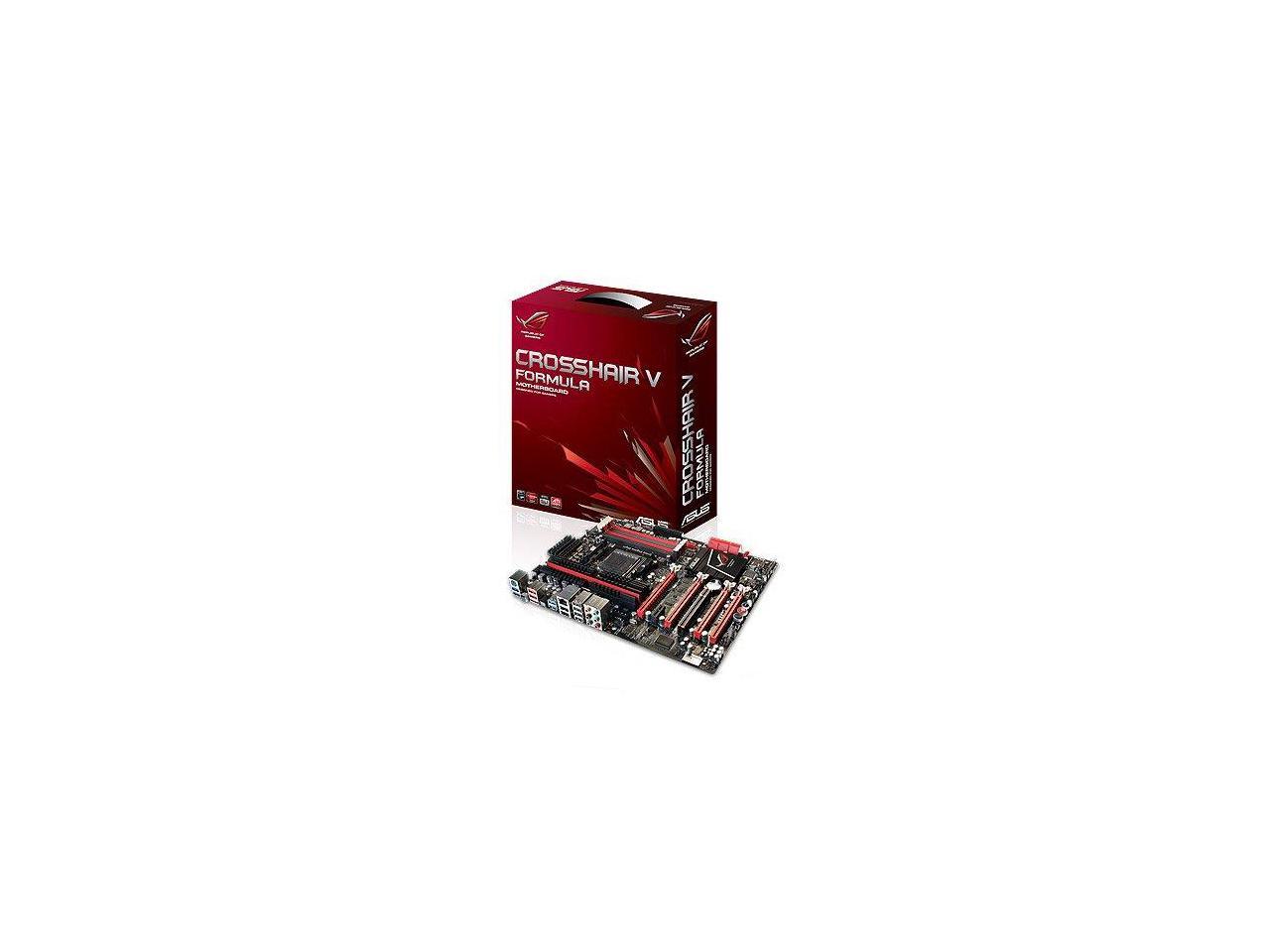 ASUS Crosshair V Formula AM3+ AMD 990FX SATA 6Gb/s USB 3.0 ATX AMD Republic of Gamers Series Motherb