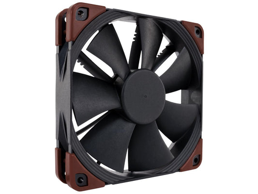 Noctua NF-F12 iPPC 3000 PWM, Heavy Duty Cooling Fan, 4-Pin, 3000 RPM (120mm, Black)