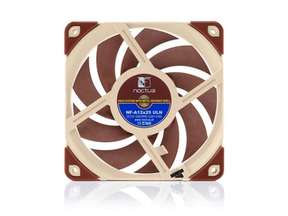 Noctua NF-A12x25 ULN, Ultra Quiet Silent Fan, 3-Pin (120mm, Brown)