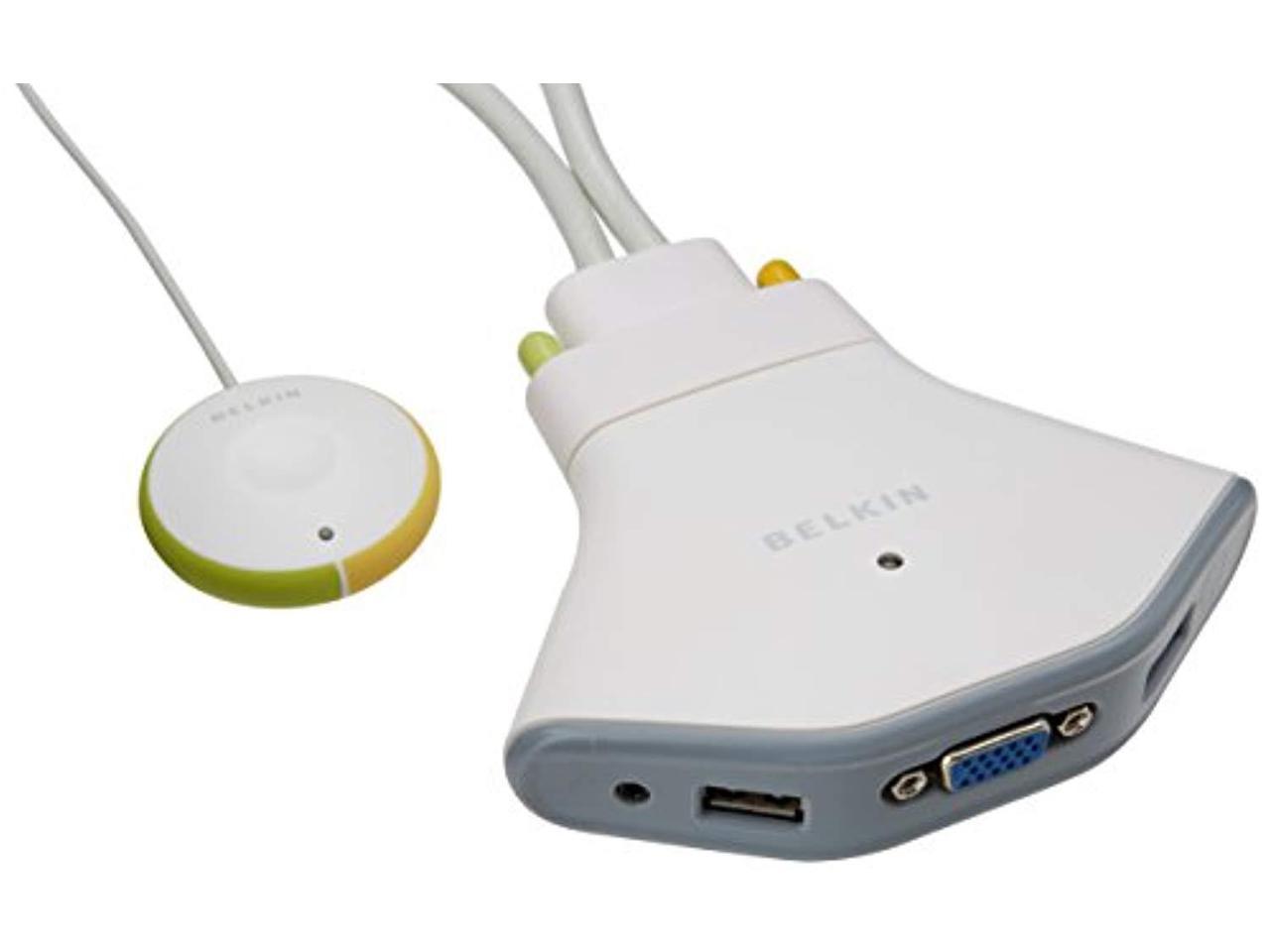 flip 2-port kvm with remote usb