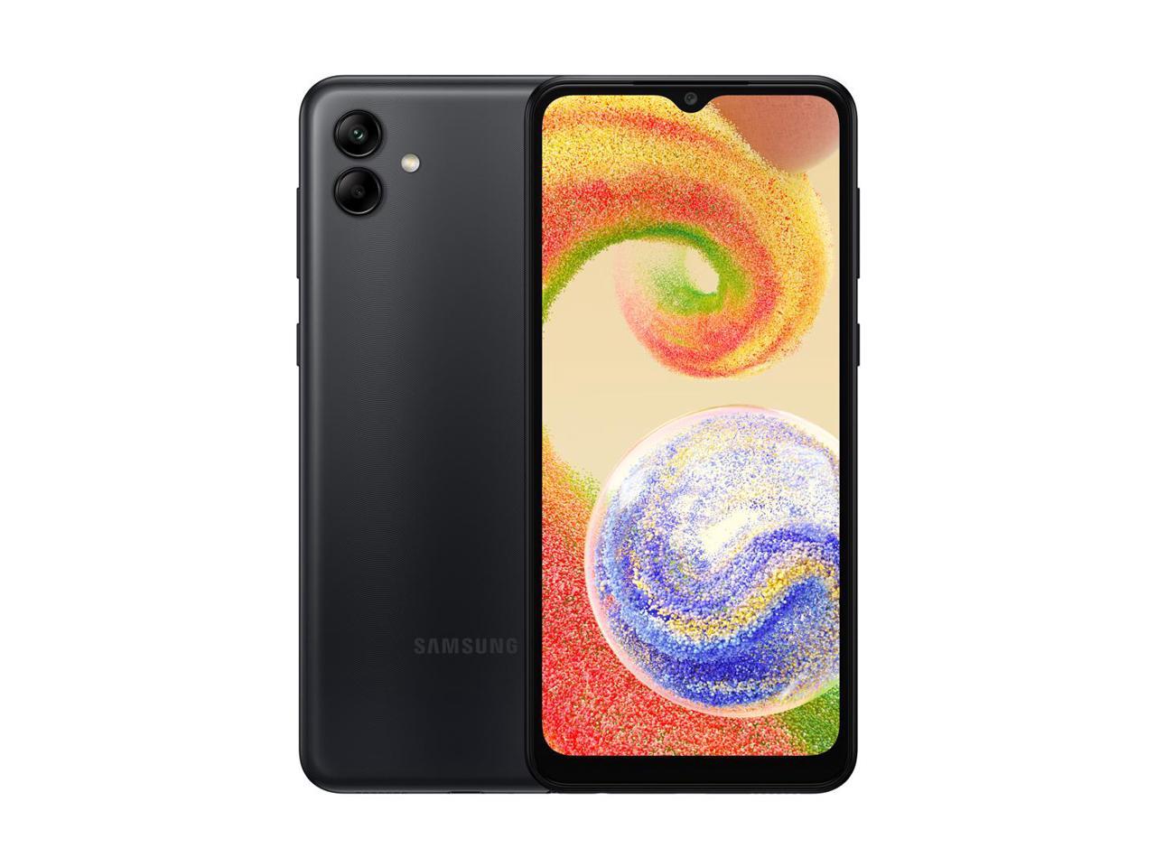 Samsung Galaxy A04 A045M 128GB Dual SIM GSM Unlocked Android Smartphone (Latin America Variant) - Black